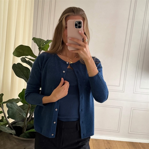 Rosemunde RWLaica Raglan Cardigan, Insignia Blue